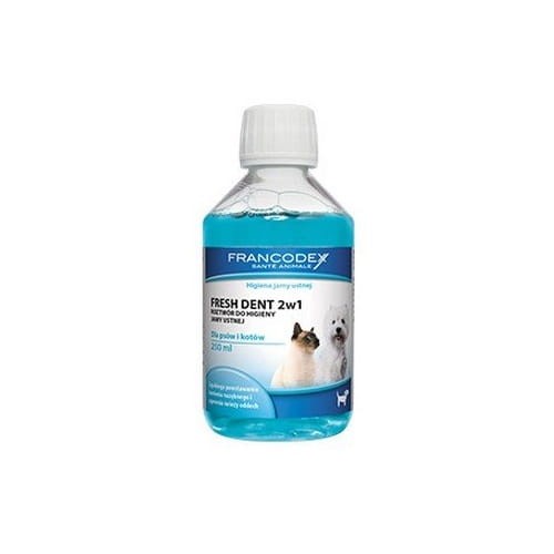 Francodex Fresh Dent płyn do higieny jamy ustnej 250ml swiatshihtzu.pl.jpg