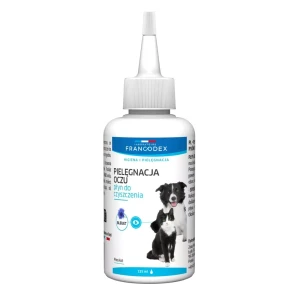 FRANCODEX PL Płyn do Przemywania Oczu Psów i Kotów PH równe PH łez 125ml