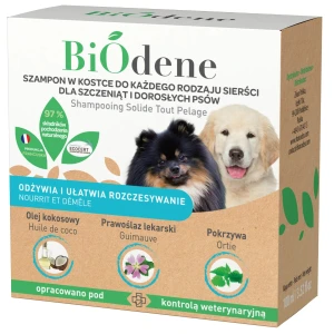 Francodex Szampon w Kostce dla Psów i Szczeniąt BIODENE 100ml