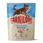 Carnilove Świeże Mięso Ryba i Indyk dla Sterylizowanych Kotów Cat True Fresh Fish&Turkey Sterilised