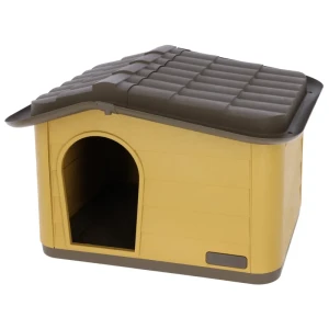 Kerbl Domek dla Kota Psa Paola Eco 60x51x41cm Miodowo Czarny