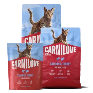Carnilove Active Łosoś i Indyk dla Kotów / Salmon and Turkey Adult