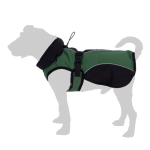Zooplus Płaszcz Przeciwdeszczowy dla Psa Softshell Zielony