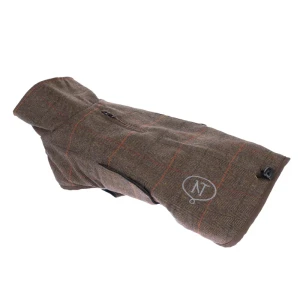 Nomad Tales Bloom Płaszcz dla Psa Tartan Brązowy