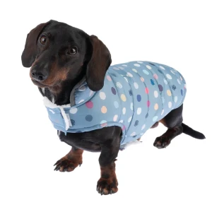 TIAKI Płaszcz Zimowy dla Psa Comfy Dots