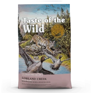 Taste of the Wild z Kaczką i Pieczoną Przepiórką Lowland Creek