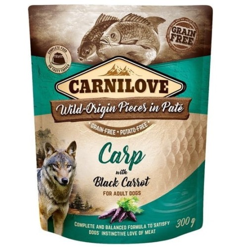 Carnilove-Dog-Karp-i-Czarna-Marchewka-Carp-Black-Carrot-saszetka-300g-www.swiatshihtzu.pl.1.jpg