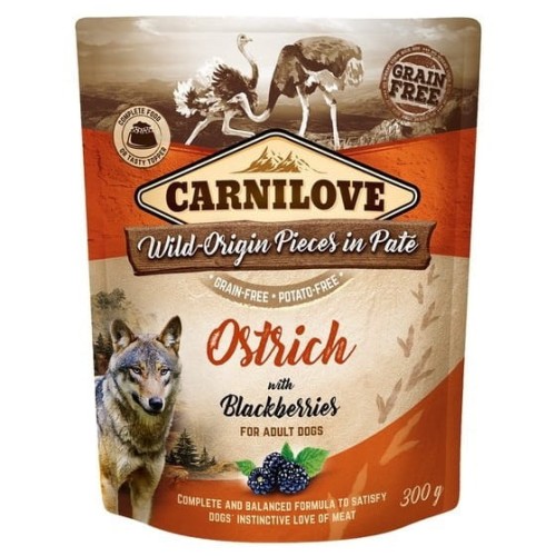 Carnilove-Dog-Strus-jezyny-Ostrich-Blackberries-saszetka-300g-www.swiatshihtzu.pl.1.jpg