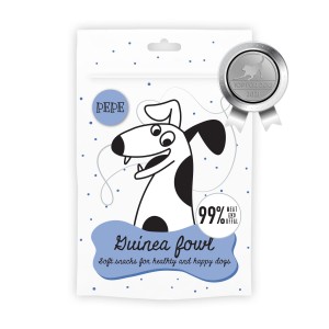 Paka Zwierzaka PEPE Mini Kawałki Perliczka Chunkies Guinea Fowl 70g