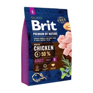 Brit Premium By Nature Adult Small Kurczak / Chicken 3kg