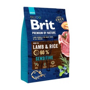 Brit Premium By Nature Adult Sensitive Jagnięcina / Lamb 3kg