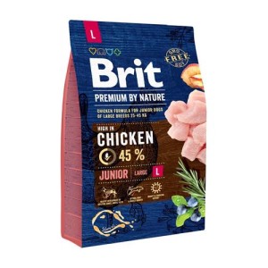Brit Premium By Nature Junior Large Kurczak / Chicken 3kg