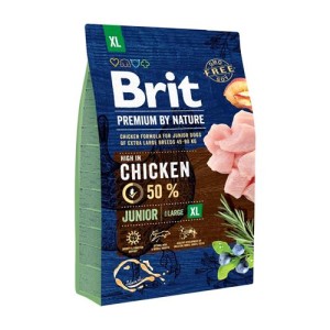 Brit Premium By Nature Junior Extra Large Kurczak / Chicken 3kg
