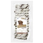 Magnum Rurka ze Skóry woł. Nadziewana / Rawhide Roll Stick Brown/White 40szt 540g