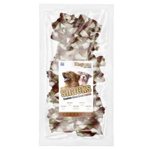 Magnum Warkocz Wołowy / Rawhide Small Braid Brown 40szt 540g
