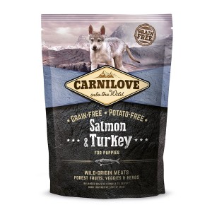 Carnilove Dog Puppy Łosoś i Indyk / Salmon & Turkey 1,5kg