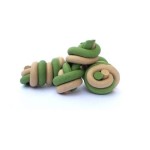 Magnum Węzeł Mięsny / Semi Moist Knotted Stick Green/White 1szt 30g