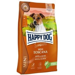 Happy Dog Mini Toskania Kaczka i Łosoś / Toscana Duck and Salmon