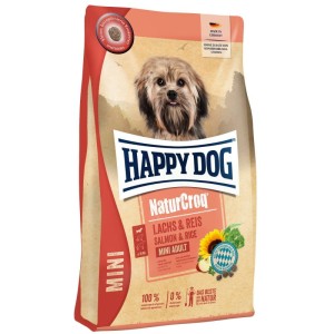 Happy Dog NaturCroq Mini Łosoś Ryż / Salmon Rice