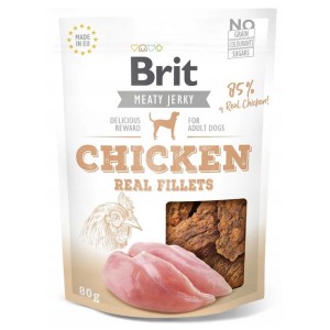 Brit Meaty Jerky Snack filet z kurczaka / chicken fillet 200g