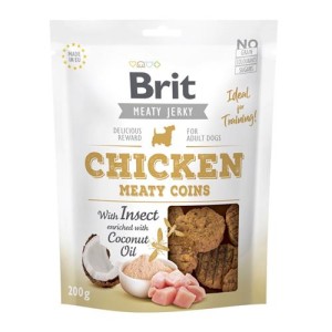 Brit Meaty Jerky Snack Meaty Coins Kurczak / Chicken 200g