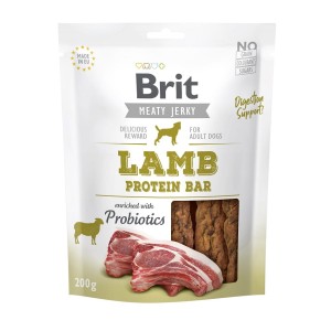 Brit Meaty Jerky Snack Protein Bar Jagnięcina / Lamb 200g