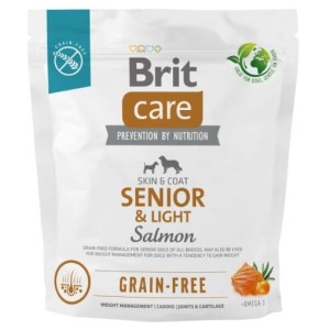 Brit Care Grain-Free Senior & Light Łosoś / Salmon 1kg