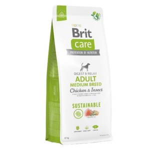 Brit Care Sustainable Adult Medium Kurczak i Owady / Chicken & Insect 12kg