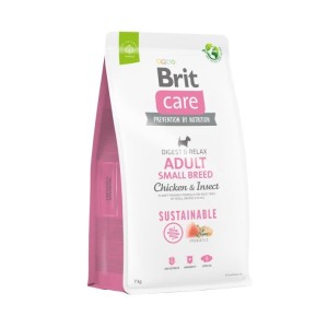 Brit Care Sustainable Adult Small Kurczak i Owady / Chicken & Insect 7kg