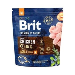 Brit Premium By Nature Adult Medium Kurczak / Chicken 1kg