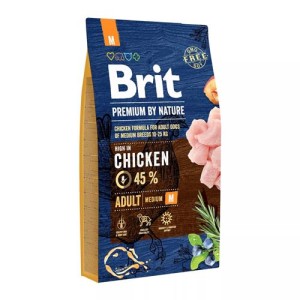 Brit Premium By Nature Adult Medium Kurczak / Chicken 8kg