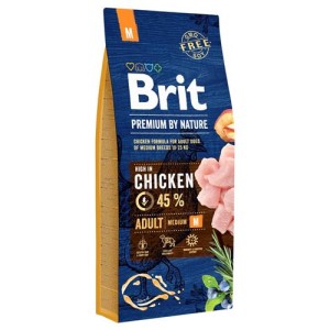 Brit Premium By Nature Adult Medium Kurczak / Chicken 15kg