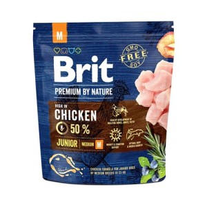 Brit Premium By Nature Junior Medium Kurczak / Chicken 1kg