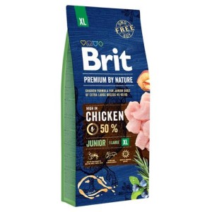 Brit Premium By Nature Junior Extra Large Kurczak / Chicken 15kg