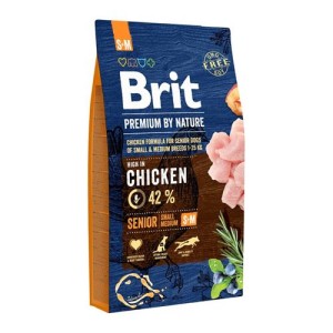 Brit Premium By Nature Senior Small and Medium Kurczak / Chicken 8kg