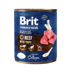 Brit Premium By Nature Wołowina / Beef & Tripes 800g