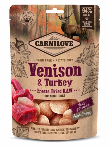 Carnilove_True_Fresh_Raw_Freeze-Dried_Snack_Venison_Turkey_60g_www.shopfordog.pl_1.jpg