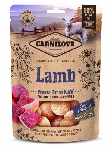 Carnilove_True_Fresh_Raw_Freeze-Dried_Snack_monoprotein Lamb_60g_www.shopfordog.pl_1.jpg