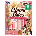 Inaba Dog Churu Bite Chicken Wraps Przysmak dla psa kurczak i łosoś 8x12g