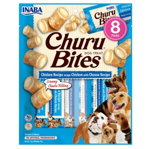 Inaba Dog Churu Bite Chicken Wraps Przysmak dla psa kurczak i ser 8x12g