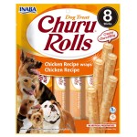 Inaba Dog Churu Rolls Chicken Wraps Pałeczki z kurczaka 8x12g