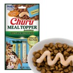 Inaba Dog Meal Topper Dosmaczacz do karmy Kurczak z Serem Chicken with Cheese 4x14g (56g)