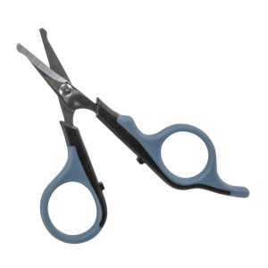 Trixie Nożyczki Pielęgnacyjne Zaokrąglone Stal Nierdzewna 8cm