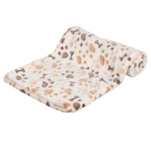 Trixie Koc Lingo z Flauszu Biało Beżowy 75x50cm