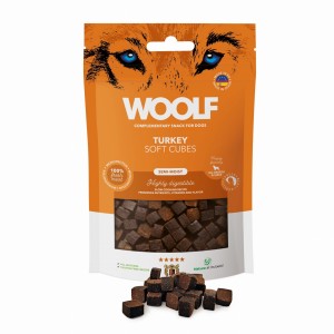 Woolf Soft Cubes Monoprotein Miękkie kosteczki Indyk / Turkey 100g