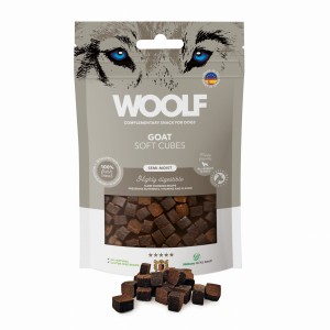 Woolf Soft Cubes Monoprotein Miękkie kosteczki Koza / Goat 100g