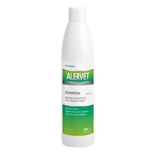 Alervet - szampon łagodzący podrażnienia 500ml swiatshihtzu.pl .jpg