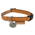 Zolux Obroża regulowana Mac Leather 10mm swiatshihtzu.pl żółta 2.jpg