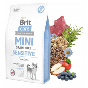Brit Care Mini Grain Free  Sensitive Dziczyzna 2kg
