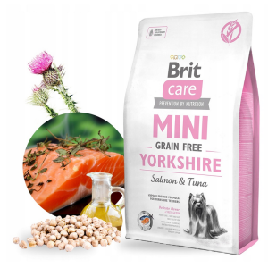 Brit Care Dog Mini Grain Free York Łosoś i Tuńczyk 2kg